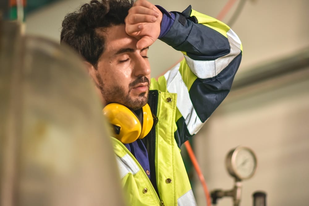 tired shift worker